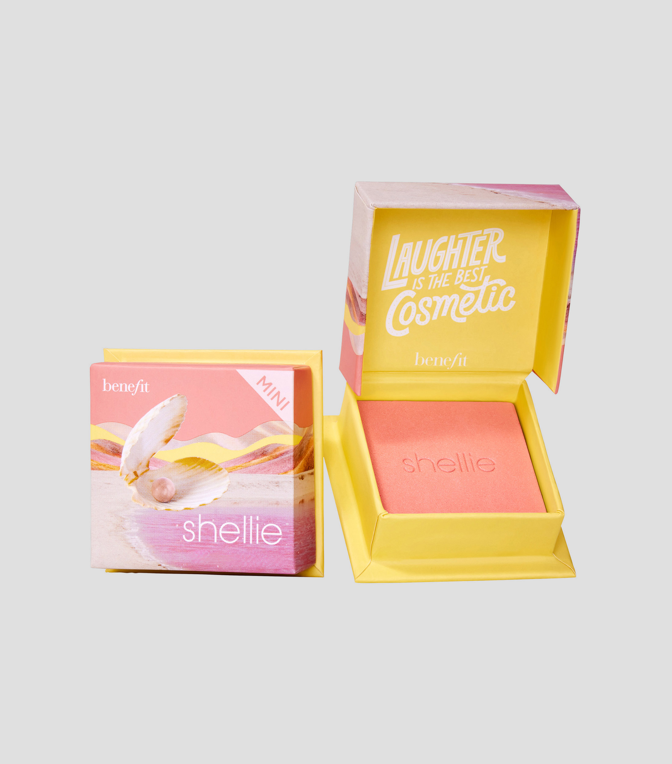 Rubor mini Shellie Warm Seashell, 2.5 gr